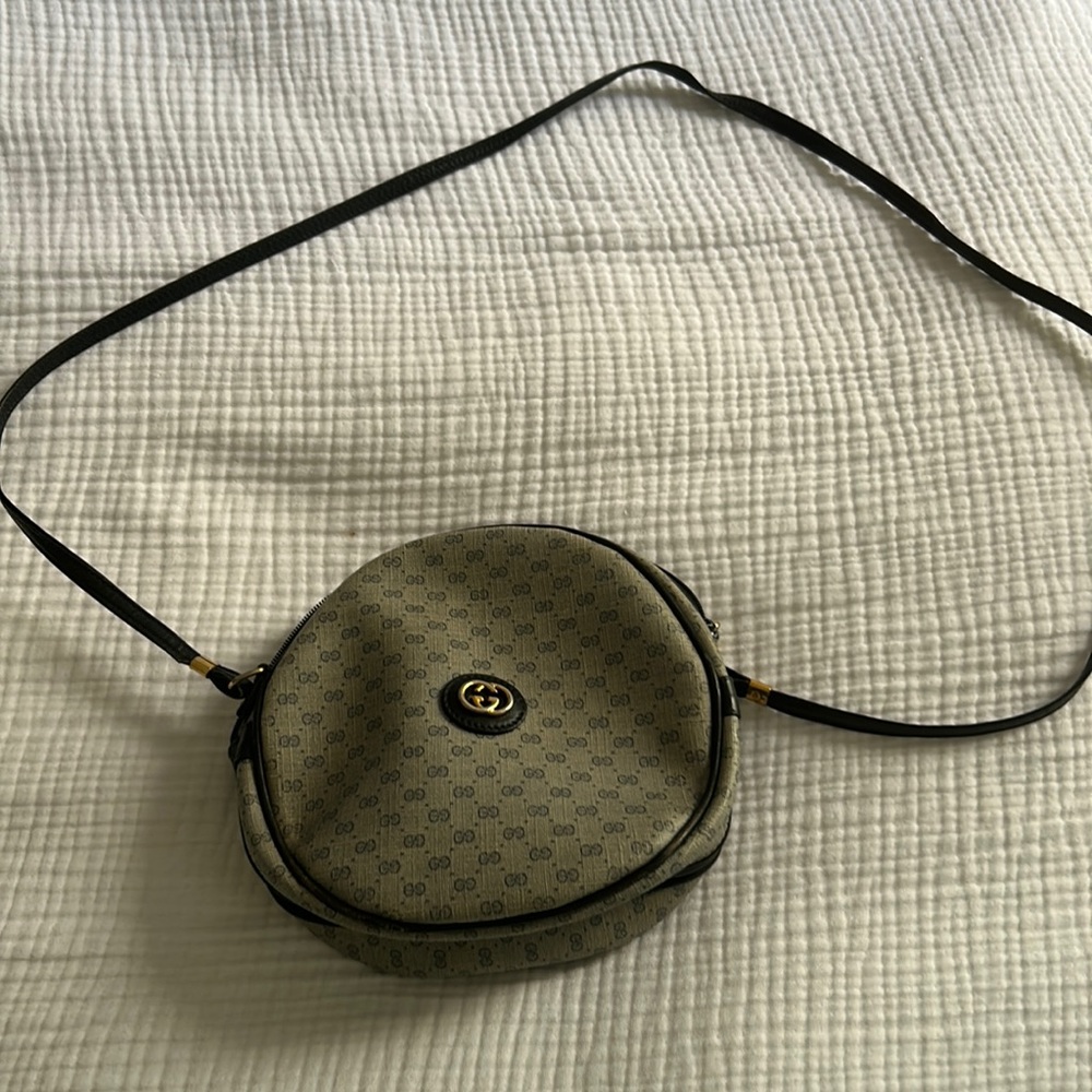 Vintage Gucci Round Crossbody Bag